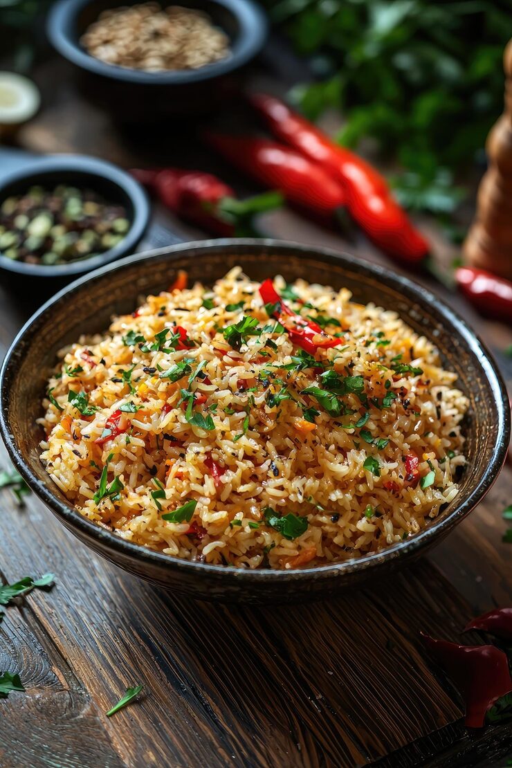 chilly garlic fried rice